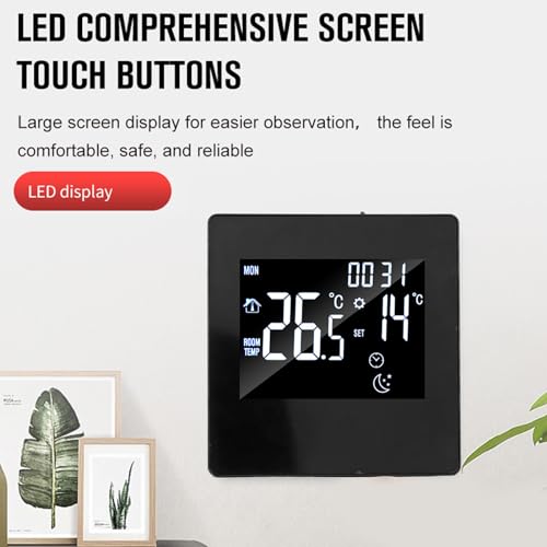 Thermostat intelligent programmable à écran LCD pour optimiser le confort thermique