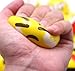FIVOENDAR Set of 12 - Fun Face Stress Balls Cute Hand Wrist Stress Reliefs Squeeze Balls for Kids and Adults at School or Office Party Favors (Yellow Color Random Faces) (Latest)