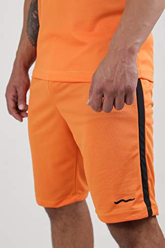 Conjunto Dry Fit Academia Camisa E Bermuda Running Atletico (XGG)