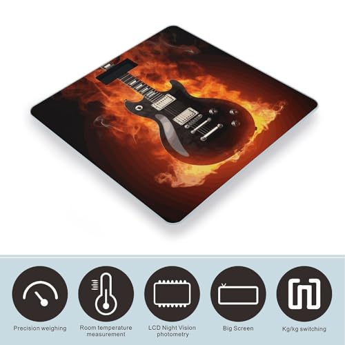 Báscula Digital Smart para Baño Rock Guitar miniatura 3