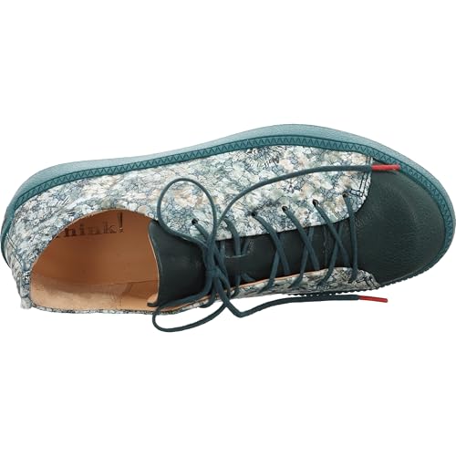 THINK! Damskie buty sportowe Turna, petrol/kombi 7060, 35 EU wąskie, petrol Kombi 7060, 35 EU Schmal