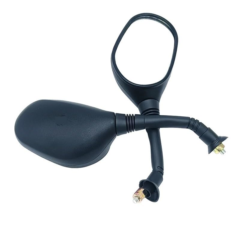 retroviseur guidon Pour Électrique Pour Vélo Pour VTT Moto Rétroviseur Pour Scooter Pour Cyclomoteur Latéral 2 Paires Ensemble M8 Universel Pour Accessoires