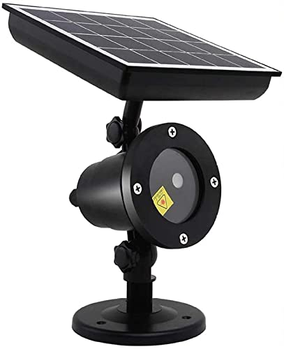 YLFC Luz del proyector de Navidad, Luces de energía Solar LED Foco Giratorio Iluminación Decorativa del Paisaje al Aire Libre de la Navidad (Color : A) Cover