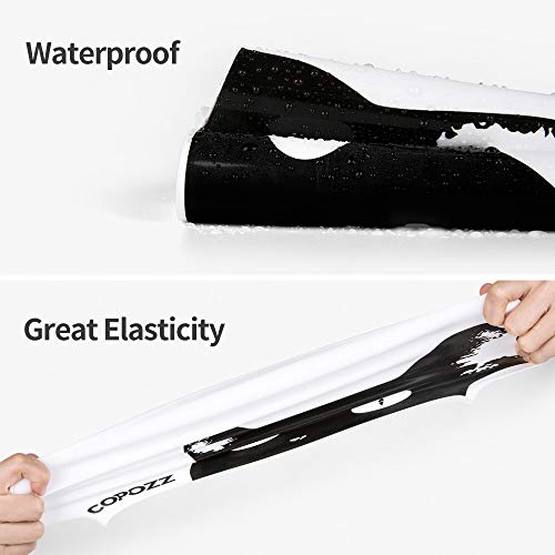 COPOZZ Swimming Cap for Men Women Adult Junior Unisex Waterproof Silicone Swimming Hat for Short/Long Hair (Black Cat) - Image 3