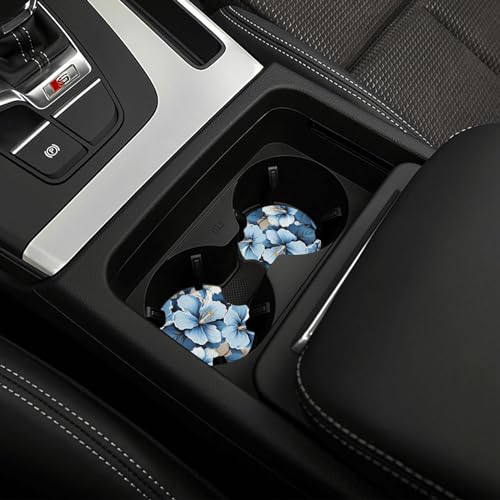 Portavasos para carro redondo de goma, 2 piezas miniatura 6