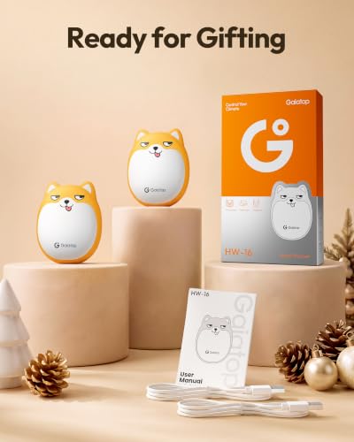 Gaiatop Rechargeable Hand Warmers 2 Pack, Cute Dog Magnetic Split Design - image 9