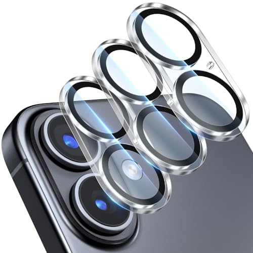 Image of PreCure Compatible for iPhone 17 Camera Lens Protector 6.3-Inch, 9H Tempered Glass, Anti-Scratch, Case-Friendly, HD Clear, Protects from Fingerprints & Scratches, Does Not Affect Night Shots