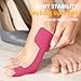 IEADEN Precut Kinesiology Tape for Bunion, 40 Pcs, Bunion Corrector & Relief, Big Toe Support and Pain Relief, Breathable Hypoallergenic Latex-Free Tape (Pink)