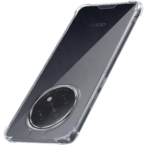 Image of TheGiftKart Crystal Clear Back Cover Case for Oppo F29 Pro 5G | 360 Degree Protection | Shock Proof Design | Transparent Back Cover Case for Oppo F29 Pro 5G (PC & TPU, Transparent Bumper)