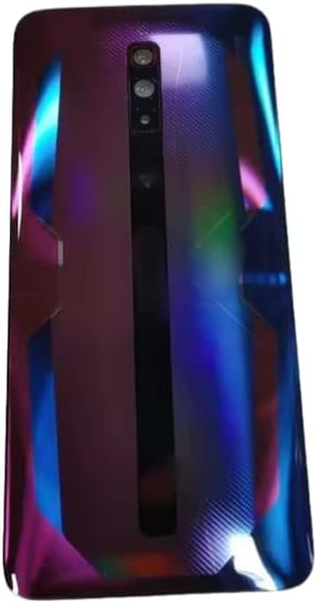 YOOOKOOO Compatible Rear Back Cover for ZTE Nubia Red Magic 6 – Battery Door Housing Replacement Part (Black 06)