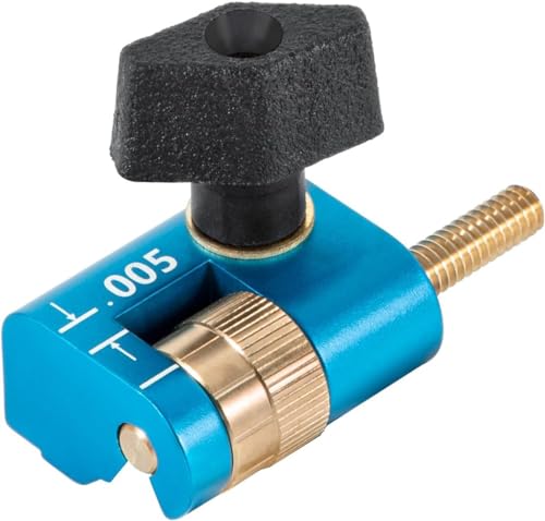 Manicar KMS7215 Micro-Adjuster，Compatible with Kreg Precision Band Saw & Router Table Fences