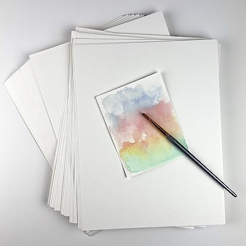 Almohadilla de acuarela sin ondulaciones de 300g prensa en frío para ilustradores adultos 7