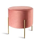 【MUEBLES MULTIFUNCIONALES Y NOBLE】 Con su diseño de terciopelo holandés de moda, relleno internamente con una esponja de alta resistencia. Esta gran otomana se puede utilizar como reposapiés, también como puf acolchado. Descanse los pies cuando se acueste en un sofá o silla, también se puede usar para apoyarse en cuclillas o simplemente sentarse.