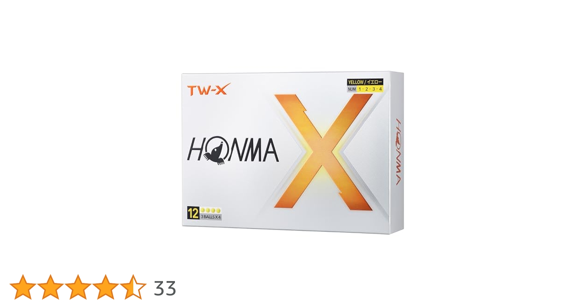 ホンマtwx3ダース HONMA GOLF 新品 ホンマ TW-X 2024年モデル ホワイト 3ダース