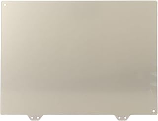 ASHATA Hot Bed Steel Plate for QiDi X Plus Printers, 3D Printer Build Plate for QiDi X Plus, 270 x 200mm 10.6 x 7.9in Flexible Hot Bed Spring Steel Plate 3D Printer Accessory