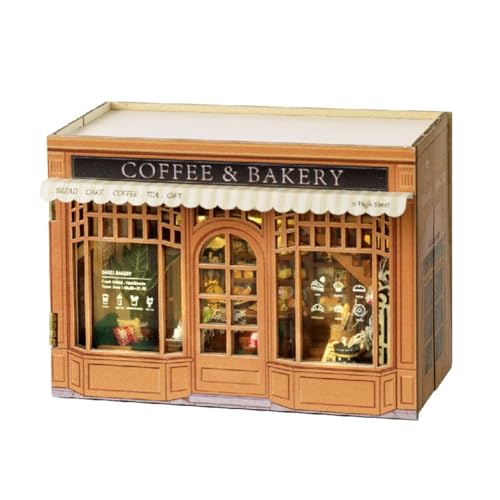 Kit de coin de livre puzzle 3D bois miniature pour maquette serre-livres