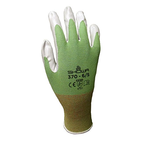 Showa Atlas 370 Garden Club Gloves. Assorted Colors - 4 Pack. Size Medium #TOP2