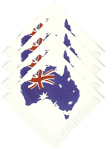 Australian Flag Luncheon Napkins (20 Pack)