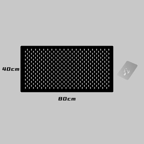 Panneaux perforés muraux de rangement modulables pour optimiser l'espace chez vous - 2