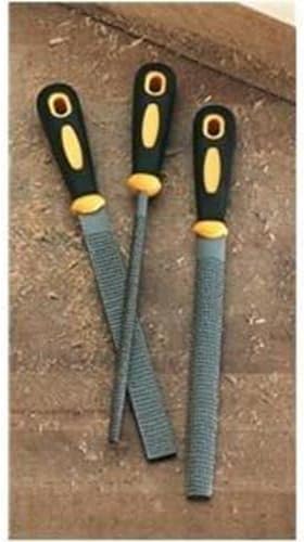 ARC-POWER for 3 Piece Hand Wood File Rasp Tool Set for Woodworker Rasper Kit Shaping