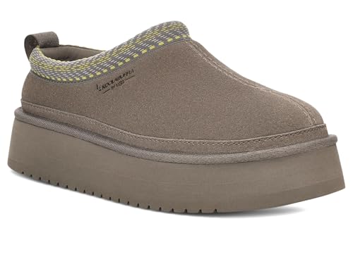 Koolaburra by UGG Women's Burree Platform Slipper, Cloud, 9