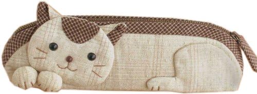 Orimupasu made ? patchwork kit "cute pet series" pen case cat