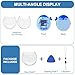 SGHLDE for Tamagotchi Paradise Clear Case with Lanyard, Body and Screen Guard for Tamagotchi Paradise Accessories,Transparent Hard Display Box Ideal for DIY Fans and Collectors (No Device/Film)