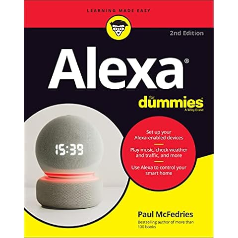 Alexa For Dummies (For Dummies (Computer/Tech)) Cover
