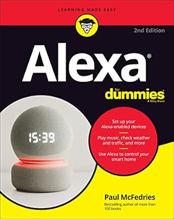 Alexa for Dummies      Paperback – Big Book, 31 August 2021
