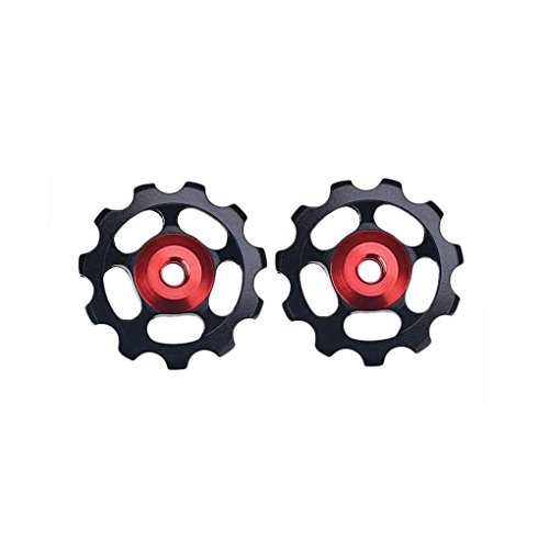 Preisvergleich Produktbild Chowcencen 11T Bike Ceramic Bearing Rädchen Schalträdchen Schaltwerk Pulley Rennrad Fahrrad Schaltwerk
