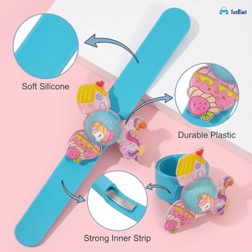 Image of FunBlast Space Wrist Band for Kids - Kids Wrist Bands for Boys and Girls, Slap Band Cute Bracelet with LED Light Up, Return Gift for Kid