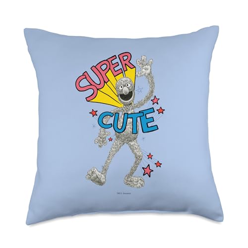 Coussin Sesame Street Grover bleu 45x45 cm multicolore