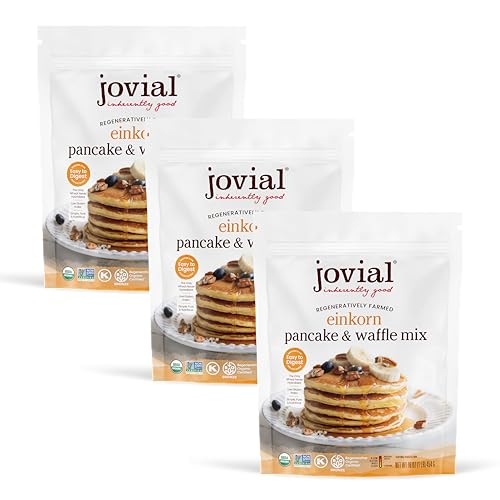 Jovial Organic Einkorn Pancake & Waffle Mix - Pancake Mix,