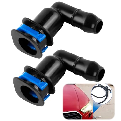 2er Set Frontscheinwerfer-Waschanlage Verbinder1J0955665E – Passend für, A6 A8, Beetle, Fabia, Octavia, Roomster, TTS | Wischwasser Schlauch