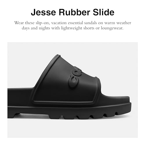 Coach Men's Jesse Rubber Slide Sandal2