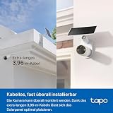 Tapo C460 KIT Caméra de Surveillance Extérieure 4K 8MP avec Panneau Solaire, Vision Nocturne Couleur Starlight, Wi-FI Dual-Band, Base Magnétique, Détection AI Gratuite, Batterie 10000mA - 9
