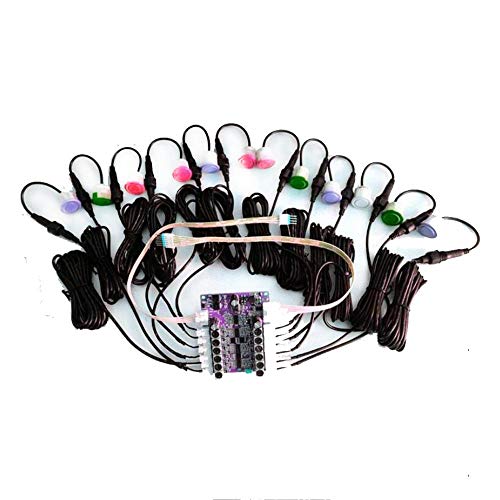 Taidacent KS136 13cm-450cm IIC/TTL / 485 Ultrasonic Waterproof Distance Measuring Sensor Ultrasonic Water Level Sensor Module Ultrasonic Ranging Sensor (12 Probe)