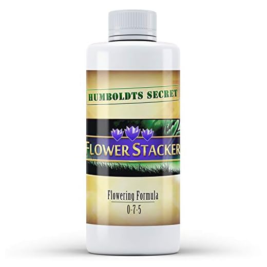 Humboldts Secret Flower Stacker – Flowering Plant Food – Nutrient System for Potting Soil for Indoor Plants & Outdoor Plants – Increase Flower Yield – Supports Flowering & Fruiting in Plants – 8 Ounce