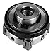 Yctze Yctze 50mm Mini 4 Jaw Reversible SelfCentering Lathe Chuck K02-50 with M14 Thread Mount for Metal and Woodworking