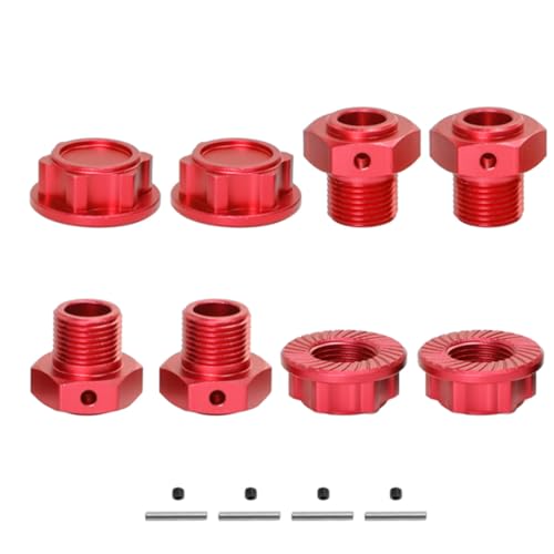Écrou de roue hexagonal 17 mm ARRMA Outcast Mojave 4S rouge - 6