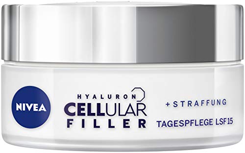 NIVEA Hyaluron CELLular Filler Anti-Age Tagespflege Creme (1 x 50 ml), schützende Tagescreme mit LSF 15… – Ansicht 3