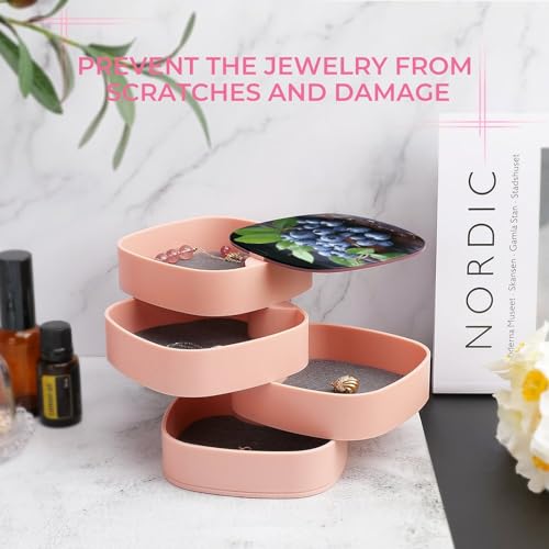 Boîte à bijoux de voyage myrtilles pour ne plus emmêler vos colliers - 7