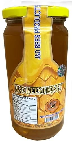 Miel Natural de Azahar Cruda J&D Bees 24oz miniatura 1