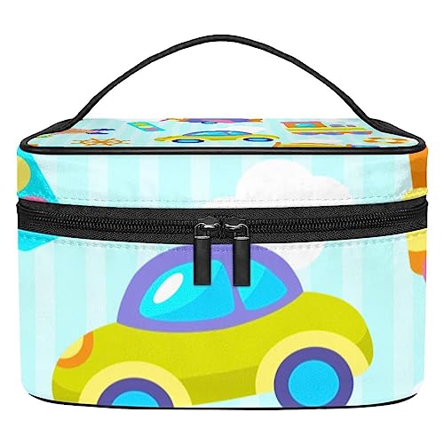 Trousse de maquillage avion grand volume imperméable pour femme