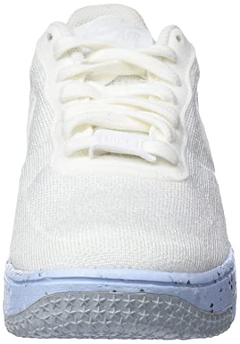 Nike Air Force 1 Crafter Flyknit Womens Trainers DC7273 Sneakers Shoes (UK 4.5 US 7 EU 38, White Pure Platinum 100)2