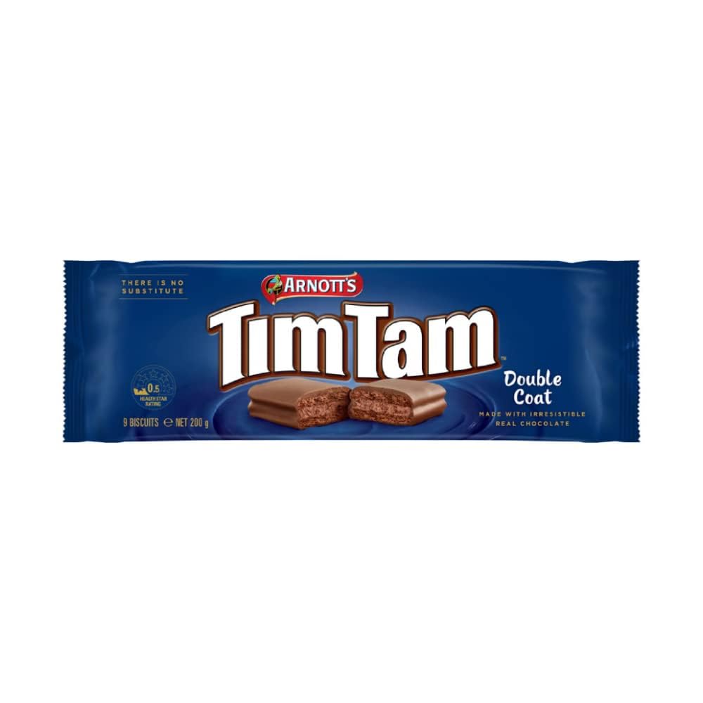 Timtam Double Coat Milk Chocolate Made With Irresistible Real Chocolate Biscuit 9 Pieces 200g (B0CNGP8M3H) Amazon Price History, Amazon Price Tracker