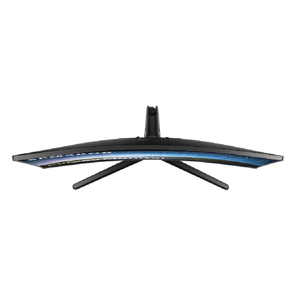 Samsung C27R500 Monitor Curvo Borderless, 27 Pollici, FHD, 1920 x 1080, 4 ms, 16:9, 60 Hz, 1080p, 1800R, LED, 1 HDMI, Base a Doppio Snodo, Blu/Grigio, VESA
