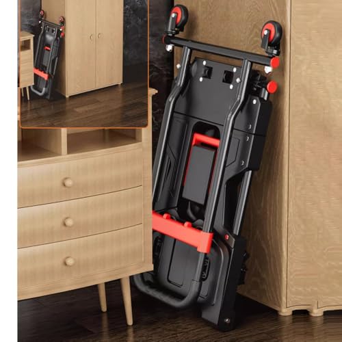 Carretilla plegable tipo flatbed para transporte doméstico miniatura 4