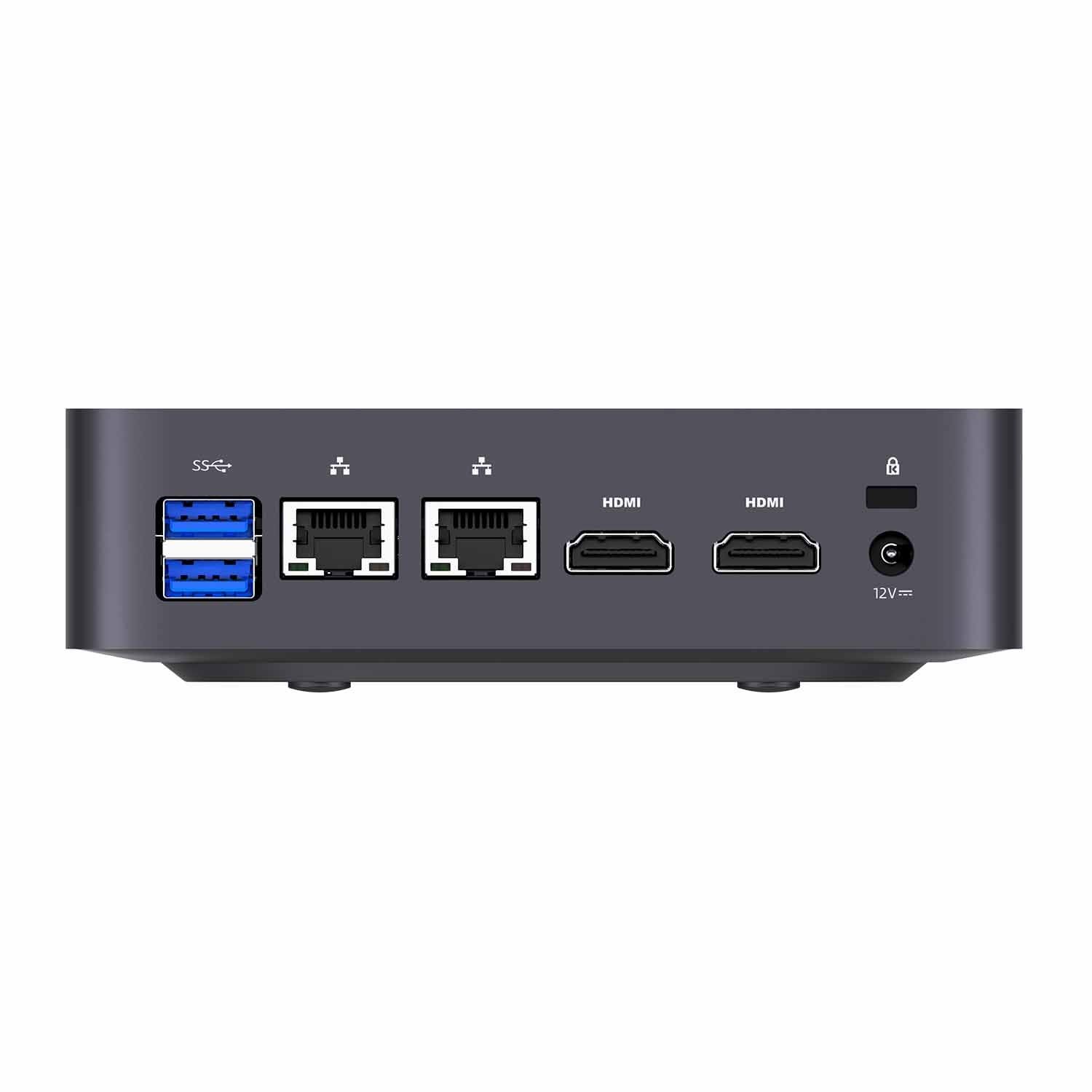 MINISFORUM UN100 Mini PC with Intel N100 CPU, 4 Cores, 3.4 GHz 