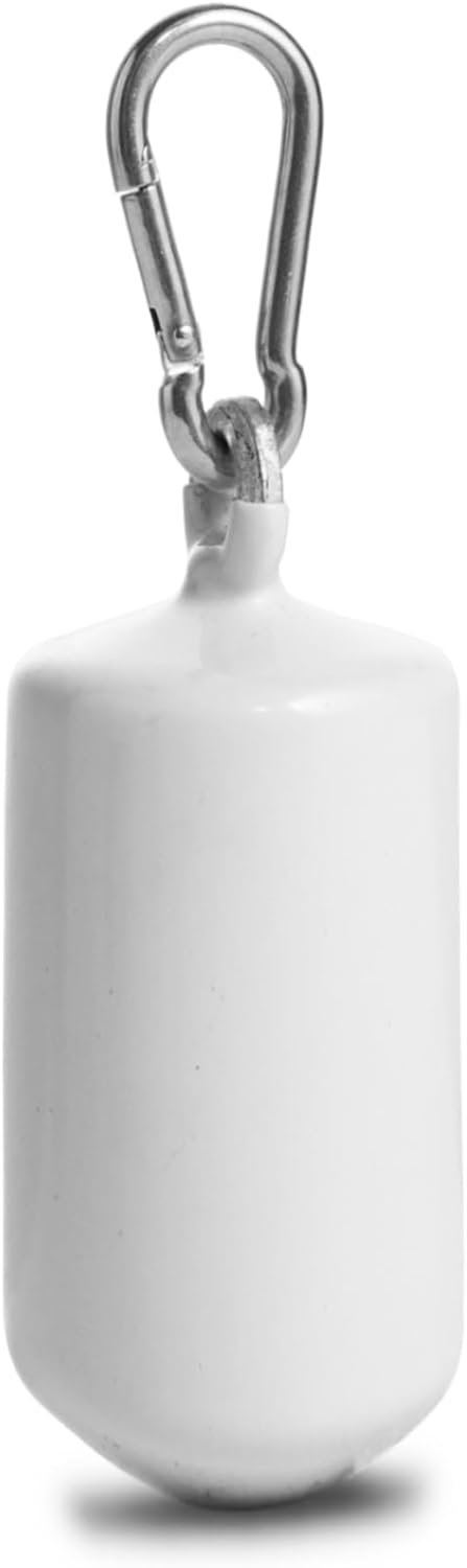 FRF FLAG 3.5 LB Single Eye Bolt Counterweight, Flag Weights for Bottom of Flag Outdoor, Flag Weight for Windy Flag Location Keeps Flag from Sliding up, with a Carabiner